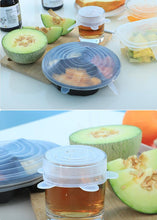 Load image into Gallery viewer, 6pcs Silicone Stretch Food Lids