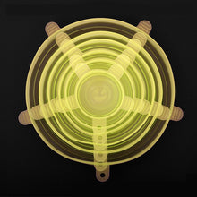 Load image into Gallery viewer, 6pcs Silicone Stretch Food Lids