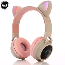 Load image into Gallery viewer, Cat Ear Bluetooth 5.0 Headphones