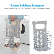 Load image into Gallery viewer, Plastic Foldable Laundry Storage Basket