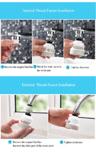 Load image into Gallery viewer, Adjustable 360 Degree Rotation Tap Head