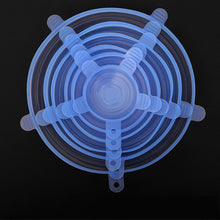 Load image into Gallery viewer, 6pcs Silicone Stretch Food Lids