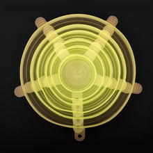 Load image into Gallery viewer, 6pcs Silicone Stretch Food Lids