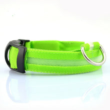 Load image into Gallery viewer, Nylon LED Pet dog Collar