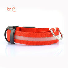 Load image into Gallery viewer, Nylon LED Pet dog Collar