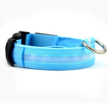 Load image into Gallery viewer, Nylon LED Pet dog Collar