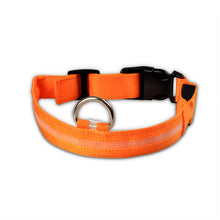 Load image into Gallery viewer, Nylon LED Pet dog Collar