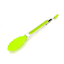 Load image into Gallery viewer, Stainless steel Silicone BBQ Tong