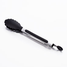 Load image into Gallery viewer, Stainless steel Silicone BBQ Tong