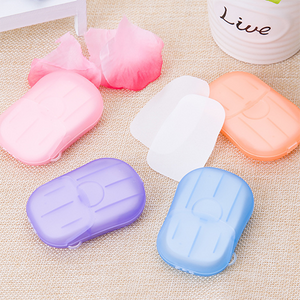 Portable Soluble Disinfecting Skin Care Soap Paper