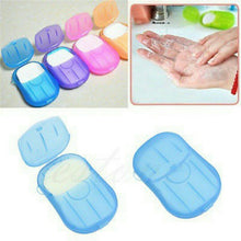 Load image into Gallery viewer, Portable Soluble Disinfecting Skin Care Soap Paper
