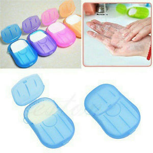 Portable Soluble Disinfecting Skin Care Soap Paper