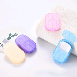 Portable Soluble Disinfecting Skin Care Soap Paper
