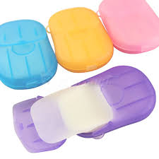 Portable Soluble Disinfecting Skin Care Soap Paper