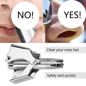 New Stainless Steel Manual Nose Trimmer