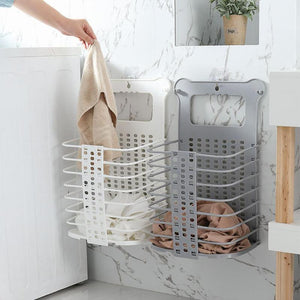 Plastic Foldable Laundry Storage Basket