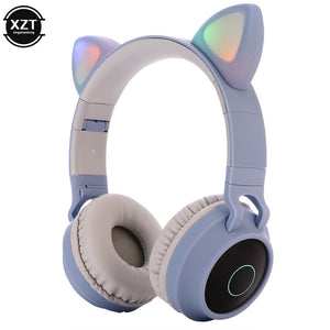 Cat Ear Bluetooth 5.0 Headphones