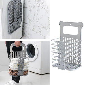 Plastic Foldable Laundry Storage Basket