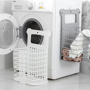 Plastic Foldable Laundry Storage Basket