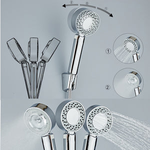 Double-sided Dual Function Shower Head