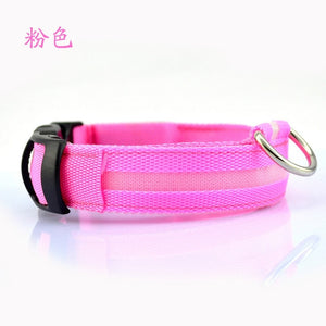 Nylon LED Pet dog Collar