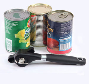 Safety Hand-actuated Can Opener